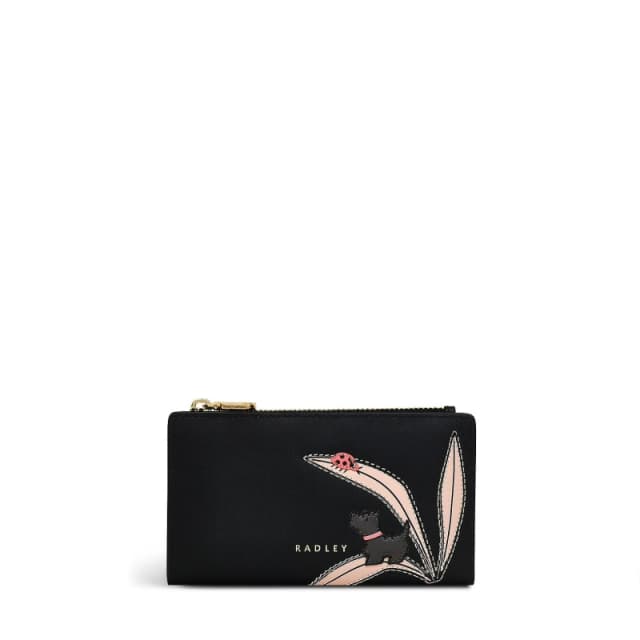 Radley The Tales Of Spring Medium Ziptop Purse BLACK female One Size