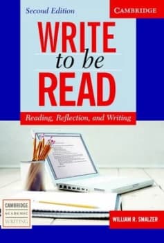 Write to Be Read by William R. Smalzer Book