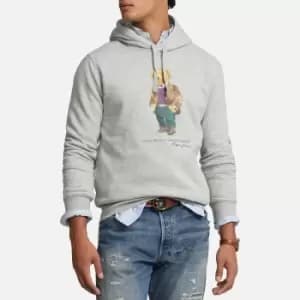 Polo Ralph Lauren Mens Bear Hoodie - Andover Heather - L