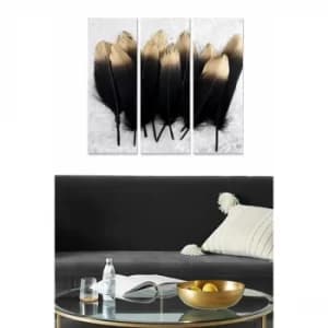 MDF706900330 Multicolor Decorative MDF Painting (3 Pieces)