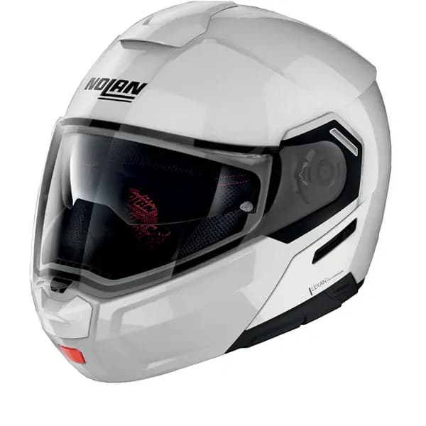 Nolan N90-3 Classic 5 Metal White ECE 22.06 Modular Helmet Size S