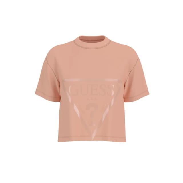 Guess Womens crop T-Shirt Guess Adele Noir Female S