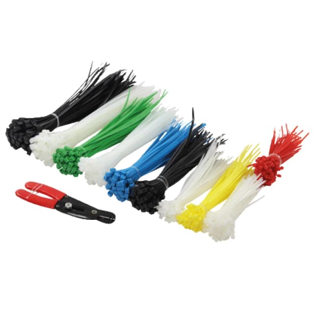 LogiLink KAB0019 cable tie Nylon Black. Blue. Green. Red. White