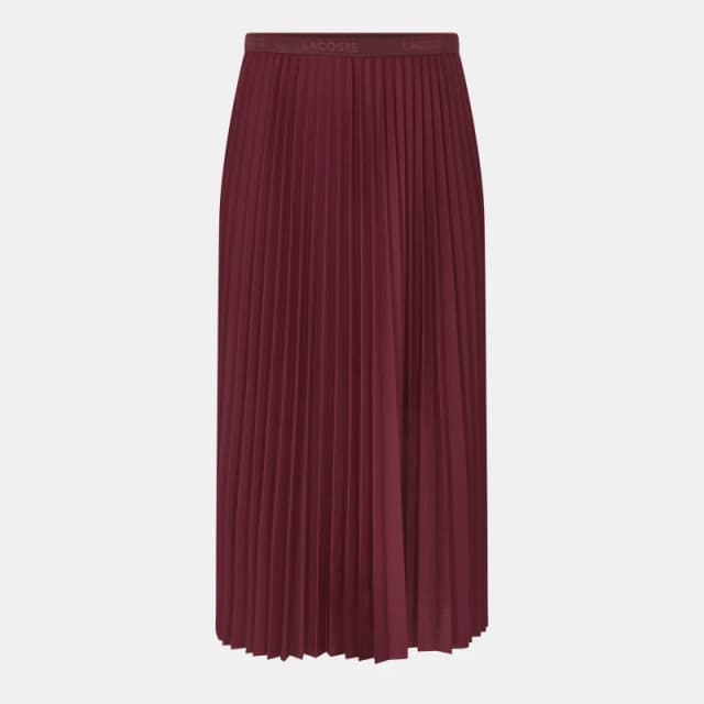 Lacoste Long Pleated Skirt Expresso female 6 (34)