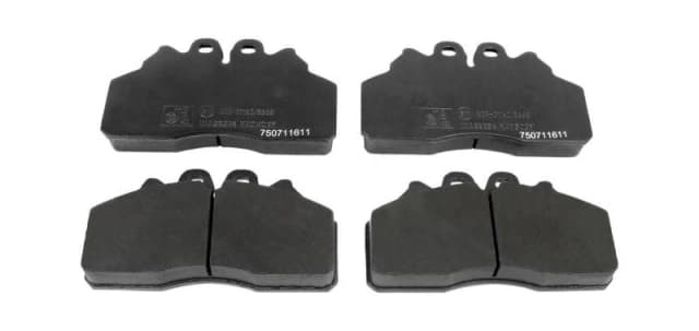 DT Spare Parts 7.92605 Brake pad set Front Axle Brake Pad Set,disc brake (402)