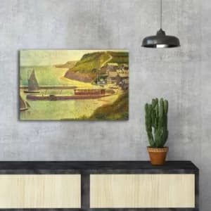 FAMOUSART-064 Multicolor Decorative Canvas Painting