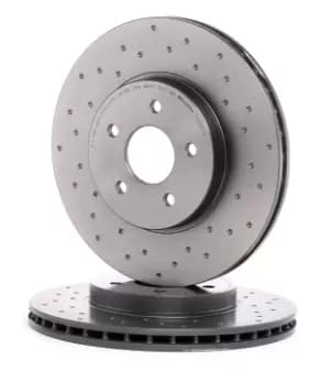 BREMBO Brake disc XTRA LINE - Xtra 09.8665.1X Brake rotor,Brake discs FORD,JAGUAR,MONDEO III Kombi (BWY),MONDEO III (B5Y),MONDEO III Stufenheck (B4Y)