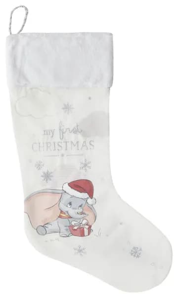 Disney Dumbo White My First Christmas Stocking