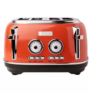 Haden Jersey 4 Slice Toaster 198754 in Marmalade