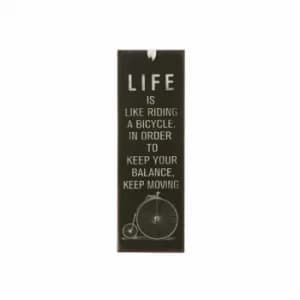 Life Is Like Mini Metal Sign by Heaven Sends