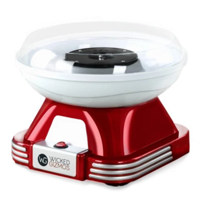 Wicked Gizmos Retro-Style Cotton Candy Maker Dark Red unisex