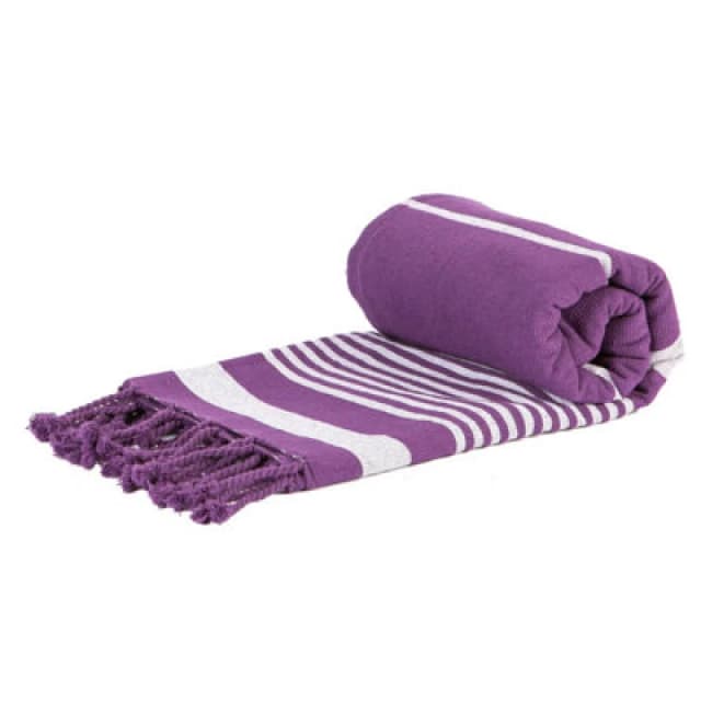 Nicola Spring Deluxe Cotton Turkish Bath Towel - Purple