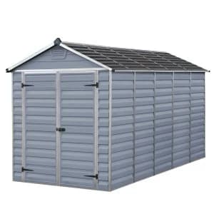 Palram SkyLight Shed 6 x 12 - Dark Grey