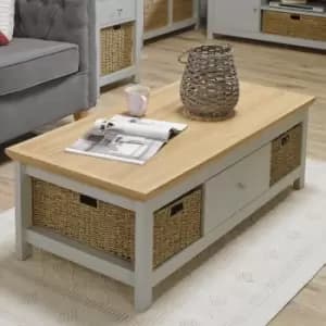 LPD Cotswold Coffee Table in Grey