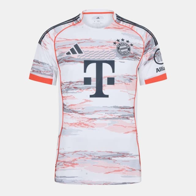 adidas Bayern Munich Away Shirt 2025 2026 Adults White male L