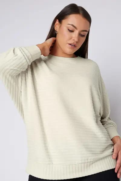Evans Soft Touch Jumper Light Beige