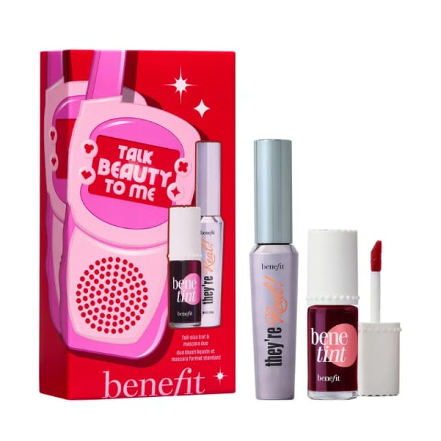 Benefit Talk Beauty to Me Mascara and Cheek & Lip Tint Gift Set Worth 49.50 Multi female One Size