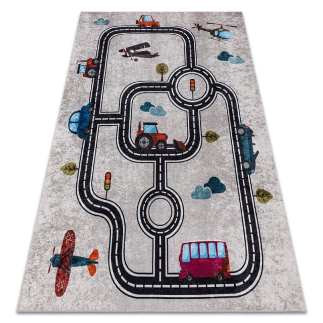 RugsX Junior Rug in Beige Size: 160cm x 220cm Beige Unisex 160cm x 220 cm