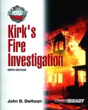 Kirks fire investigation by John D DeHaan