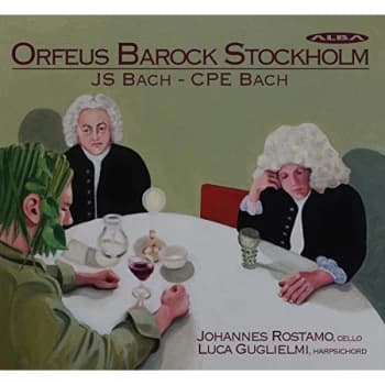 Johannes Rostamo - J.S. Bach/ C.P.E. Bach: Orfeus Barock Stockholm CD