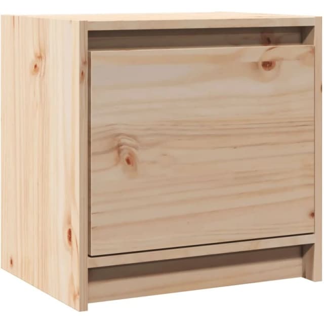 VIDAXL Bedside Cabinet 40x30.5x40cm Solid Pinewood Vidaxl 8720286608135