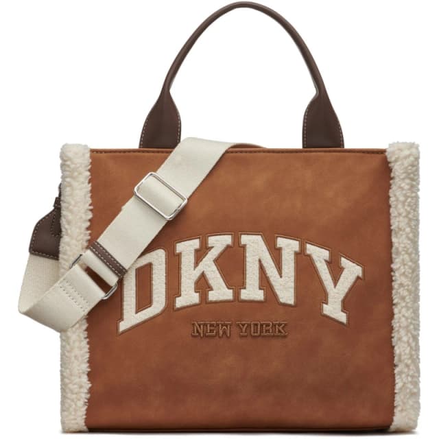 DKNY Womens Hadlee Mini Tote Bag Suede female One Size