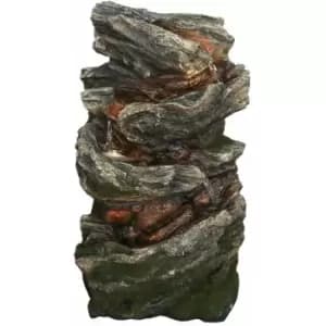 Autumn Falls Solar Powered Water Feature