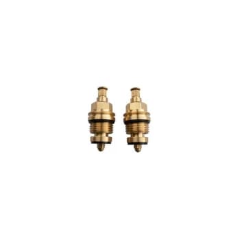 Brass Threaded Tap Gland Pair - 8mm Spline - Oracstar