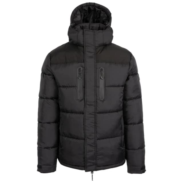 Trespass Trespass Men Parkstone Quilted Jacket in Black Size: large Black L Male 5063425018734