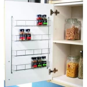 Wickes Chrome 4 Tier Spice Rack 500mm