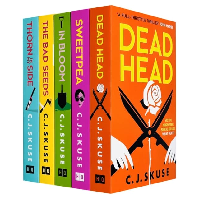 Sweetpea Series 5 Book Set By C. J. Skuse Featuring Dead Head Thorn In My Side In Bloom And The Bad Seeds C. J. Skuse Books