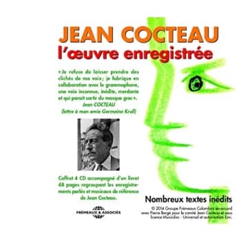 Jean Cocteau - L'oeuvre Enregistree CD