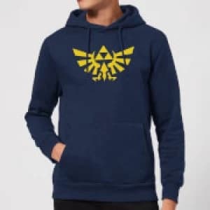 Nintendo Legend Of Zelda Hyrule Hoodie - Navy - L
