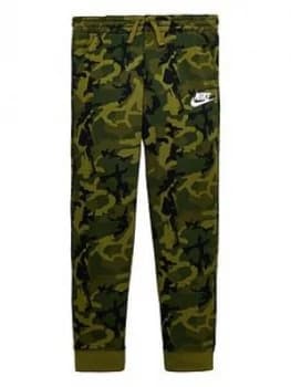 Boys Nike OLDER BOYS NSW CLUB FLEECE JOGGER Camo Size L12 13 Years