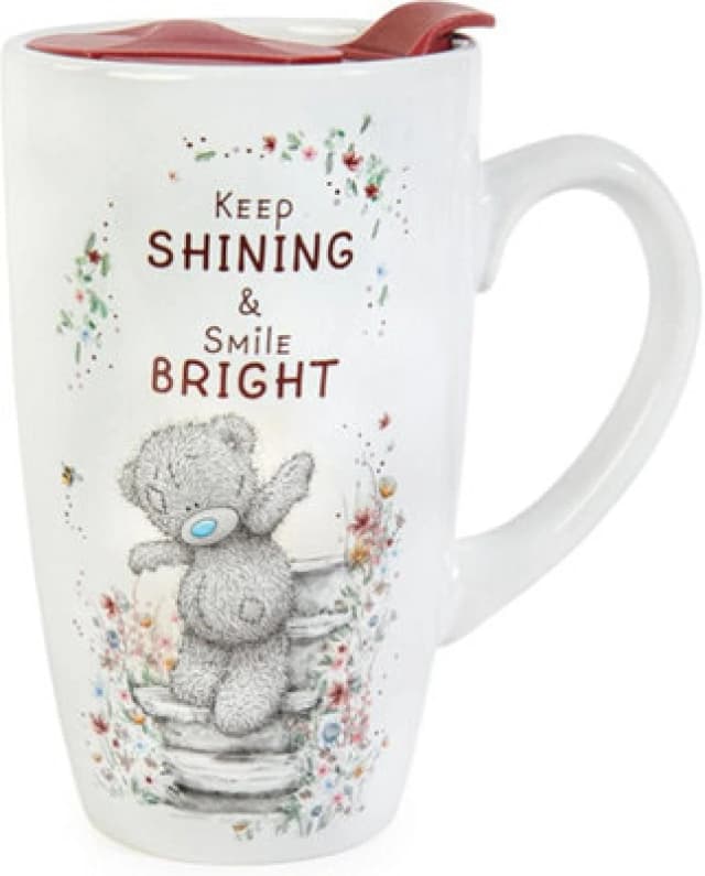 Me To You Tatty Teddy Ceramic Travel Mug With Inspirational Quote