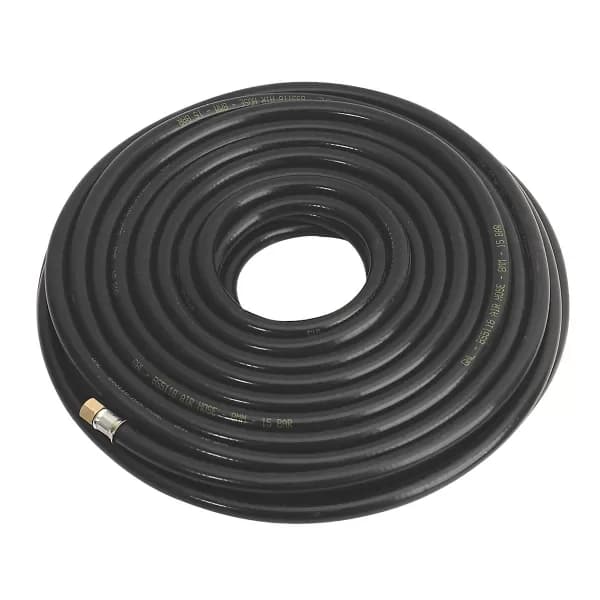 Genuine SEALEY AH20RX Air Hose 20mtr x Ø8mm with 1/4BSP Unions Heavy-Duty