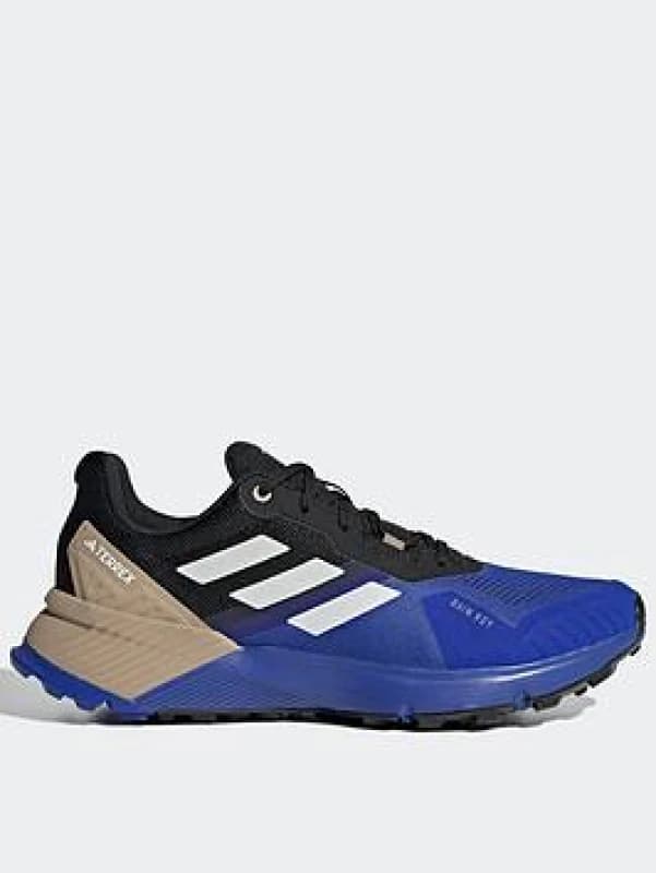 Trail running shoes adidas Terrex Soulstride Rain.Rdy Bleu Male 39 1/3
