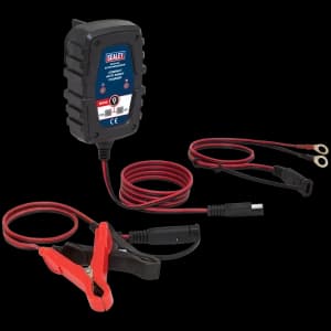 Sealey 100HF Compact Auto Smart 1amp Battery Charger 6v or 12v