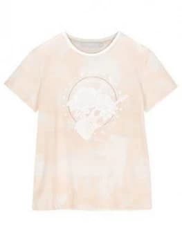 Mintie By Mint Velvet Girls Rock Band T-Shirt - Nude
