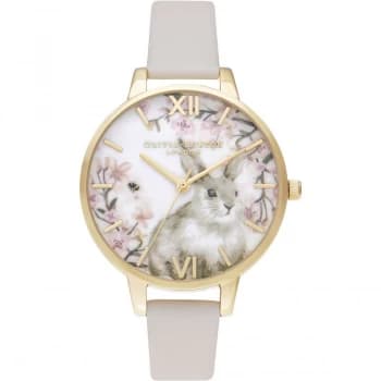 Pretty Blossom Demi Vegan Blush & Gold Watch
