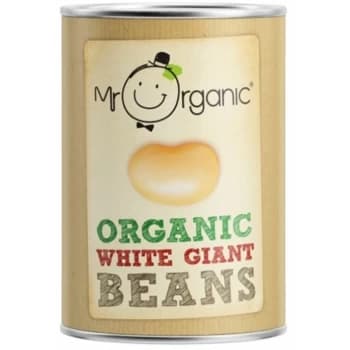 Giant White Beans (Butter Beans) - 400g x 12 - 704955 - Mr Organic