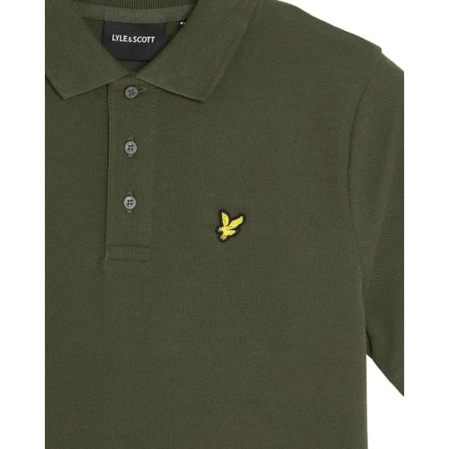 Lyle and Scott Kids Short Sleeve Polo Shirt Deep Depths male 8-9 Years