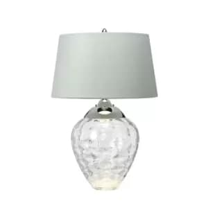 Samara Table Lamp Metal Work Polished Nickel