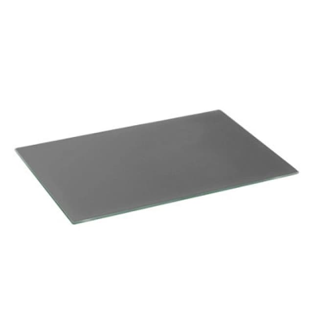Harbour Housewares Glass Chopping Board - 40 X 30Cm Grey Kitchen Dining Place Mats Cutting Mat Worktop Saver Cooking & Food Prep
