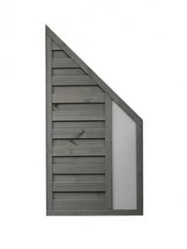 Rowlinson 6X3 Palermo Angled Screen Opaque Infill 3Pk