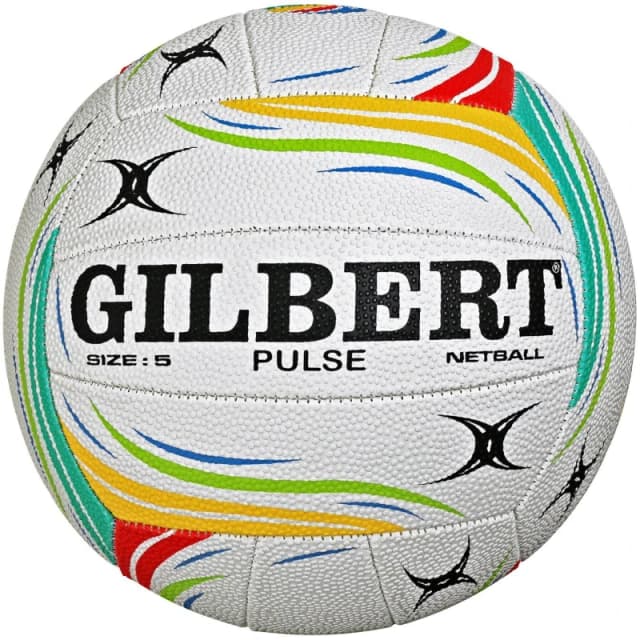 Gilbert Pulse Match Netball - WHTMULT - 4