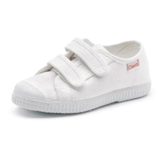 Cienta Double scratch Trainers Cienta Paris Blanc Unisex 36