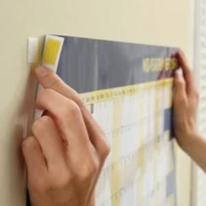 Sellotape 20 x 20mm Removable Sticky Hook and Loop Pads Pack of 24