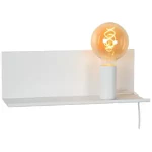 Lucide SEBO - Bedside Lamp - 1xE27 - White