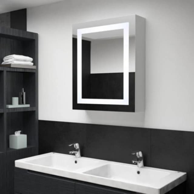 Vidaxl LED Bathroom Mirror Cabinet 50X13X70 Cm